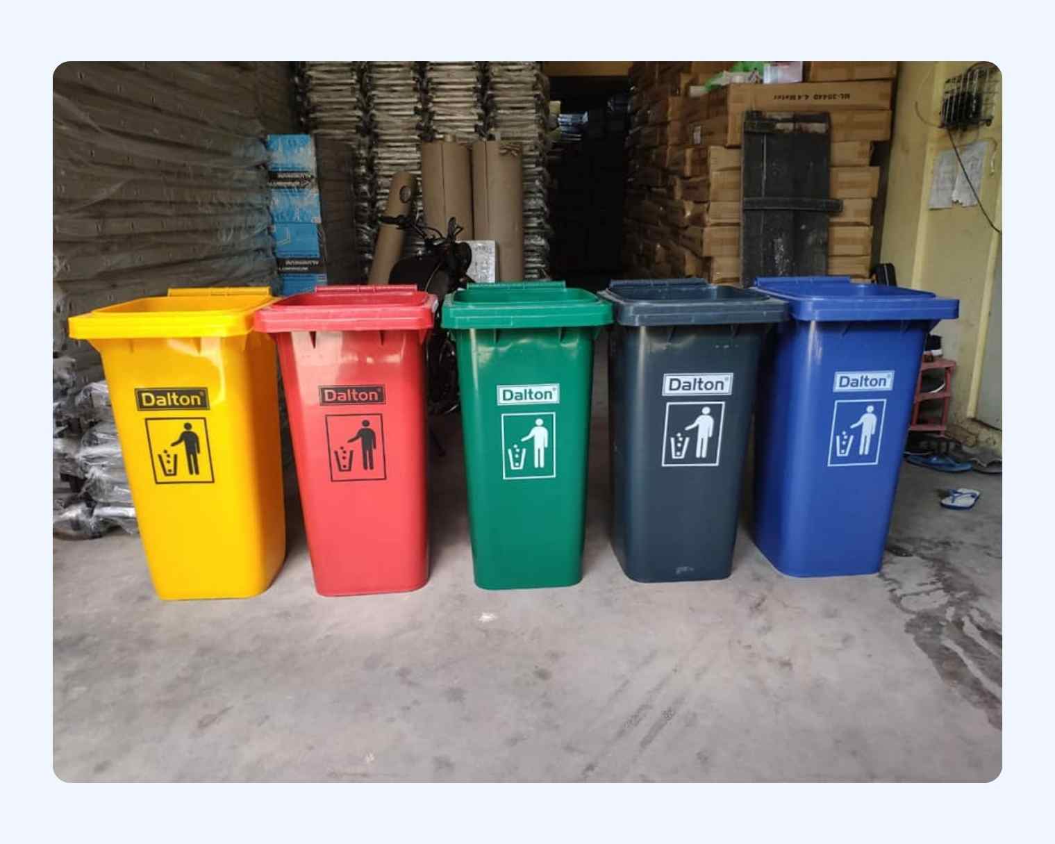 Tong Sampah Dalton 240 Liter Roda - Gambar 3