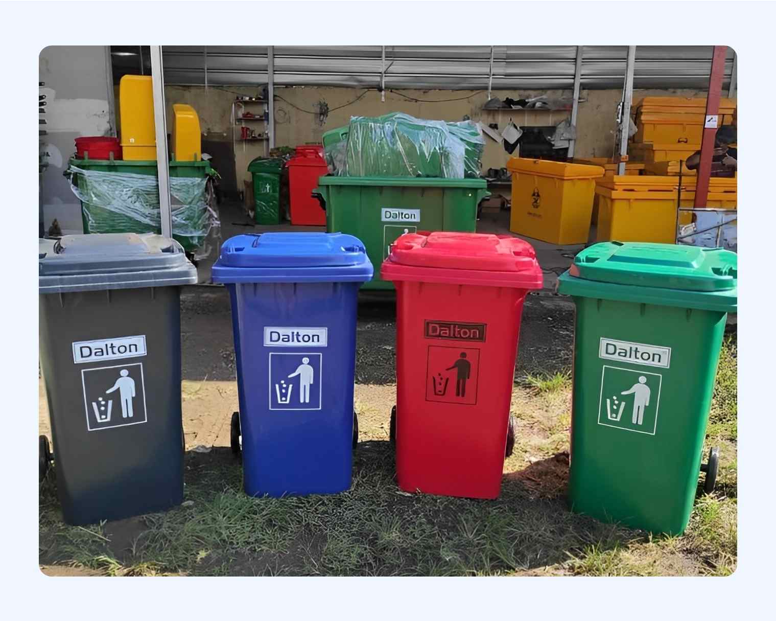 Tong Sampah Dalton 240 Liter Roda - Gambar 2