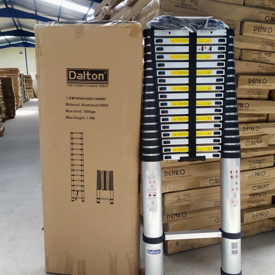 Tangga Single Teleskopik 7 Meter Dalton ML 1010L