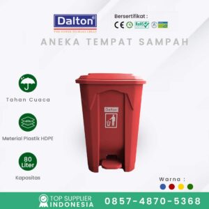 Tempat Sampah Injak 80 Liter