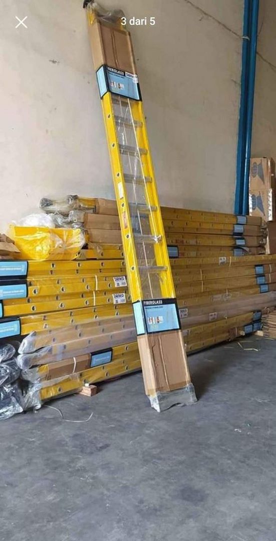 Tangga Pln Sliding Fiberglass 9 Meter 32 Feet - Gambar 44