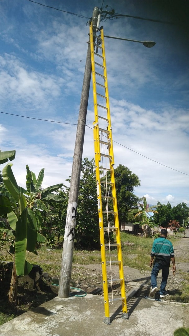 Tangga Pln Sliding Fiberglass 9 Meter 32 Feet - Gambar 36