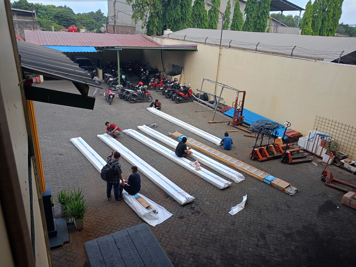 Tangga Pln Sliding Fiberglass 9 Meter 32 Feet - Gambar 18