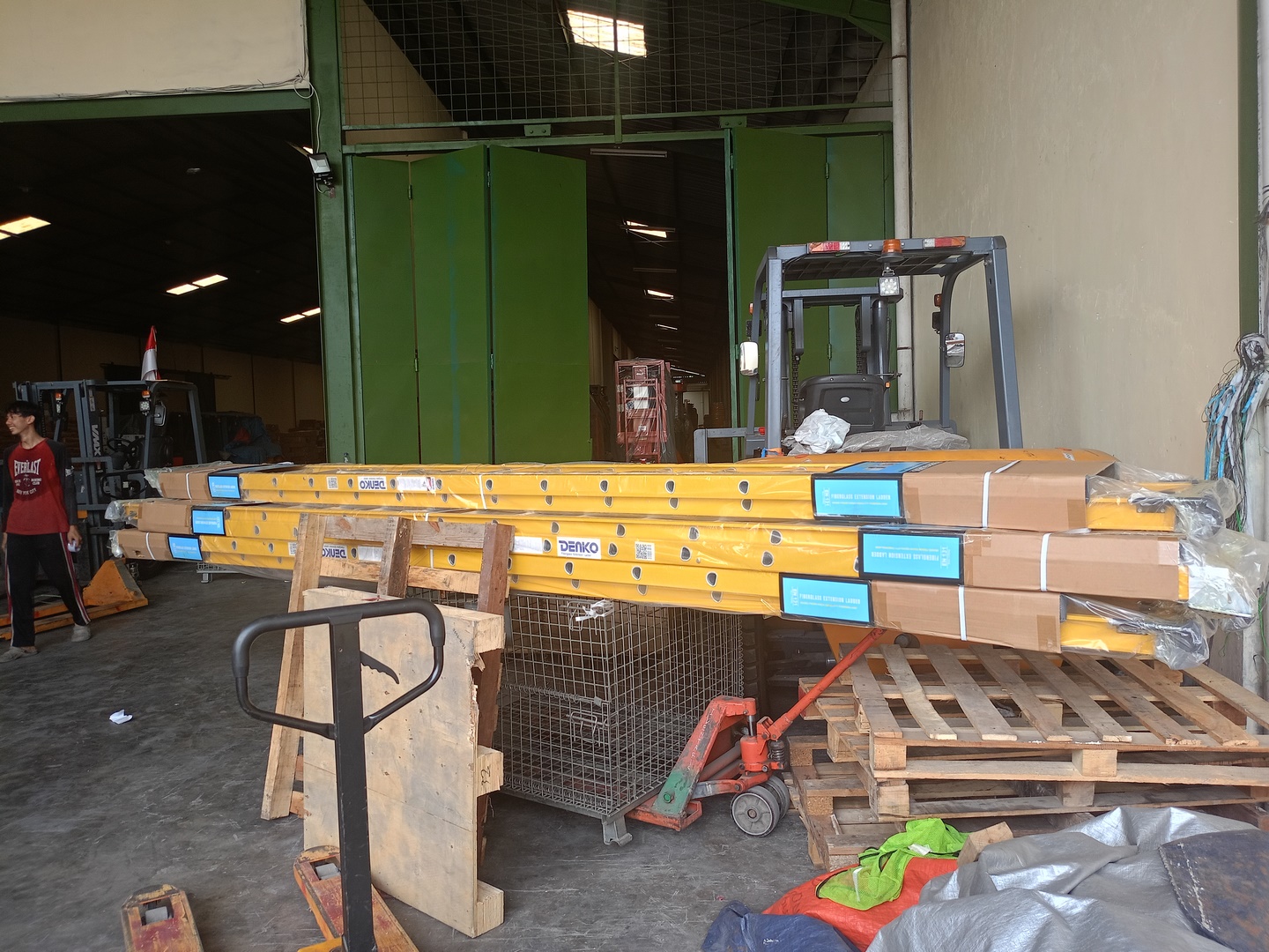 Tangga Pln Sliding Fiberglass 9 Meter 32 Feet - Gambar 15