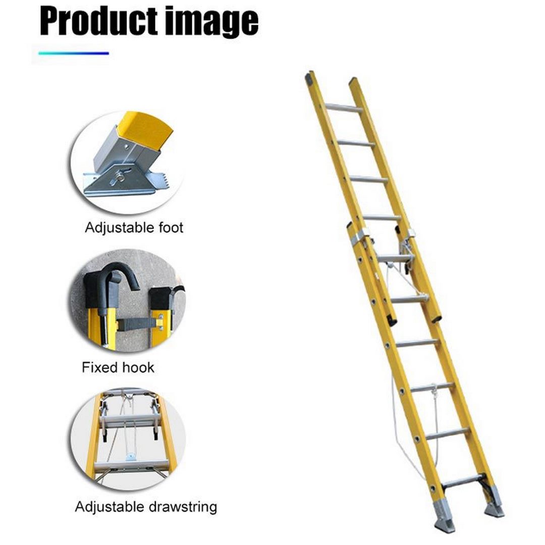 Tangga Pln Sliding Fiberglass 9 Meter 32 Feet - Gambar 9