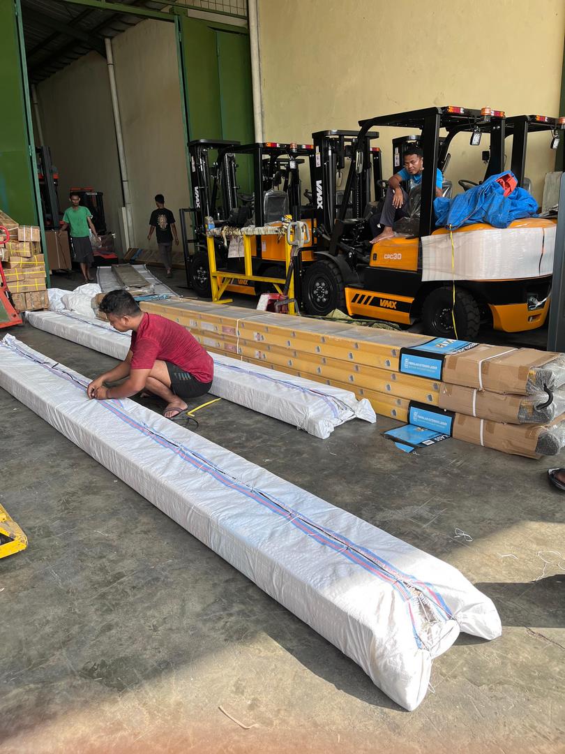 Tangga Pln Sliding Fiberglass 9 Meter 32 Feet - Gambar 6