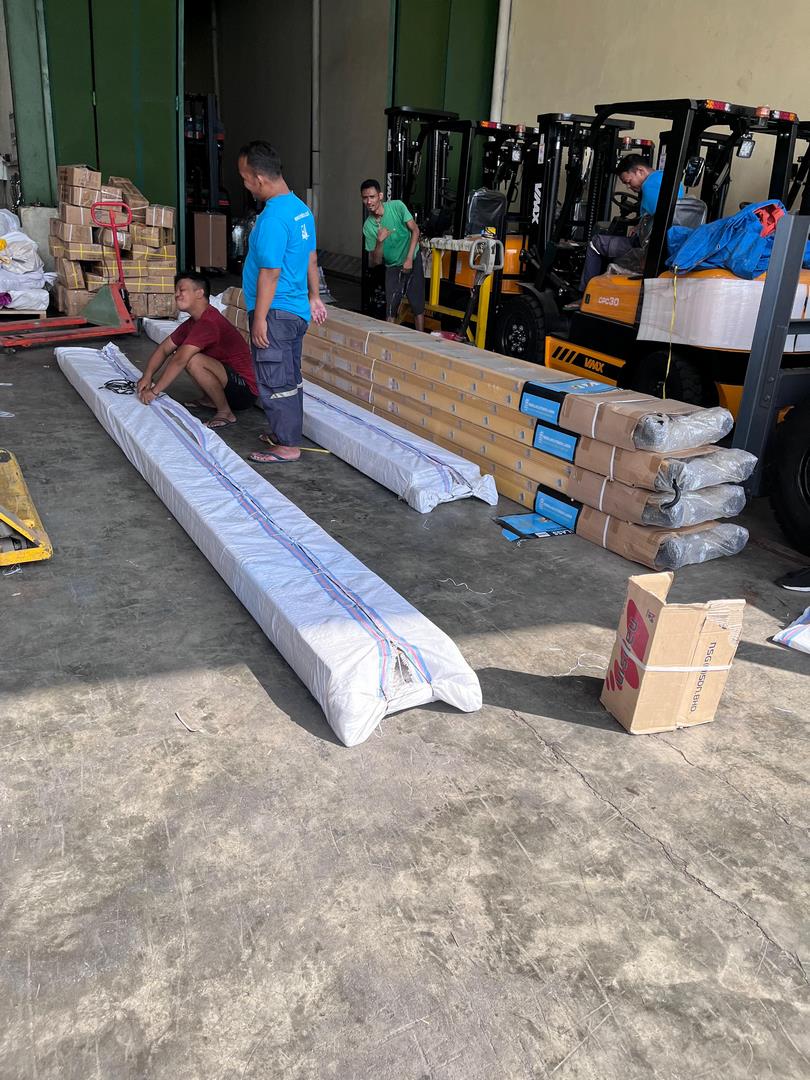 Tangga Pln Sliding Fiberglass 9 Meter 32 Feet - Gambar 4