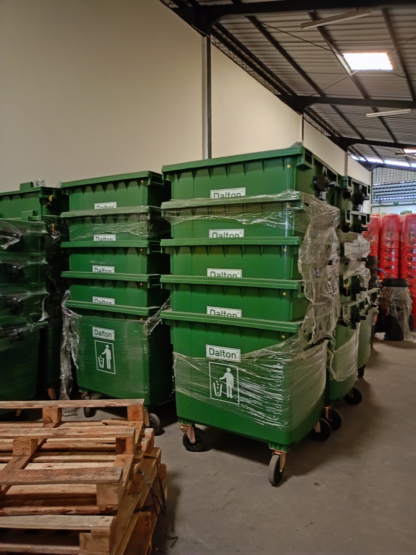 Tempat Sampah Besar Beroda 660 Liter – Dalton - Gambar 3