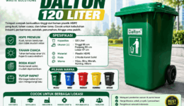 Tempat Sampah 120 liter