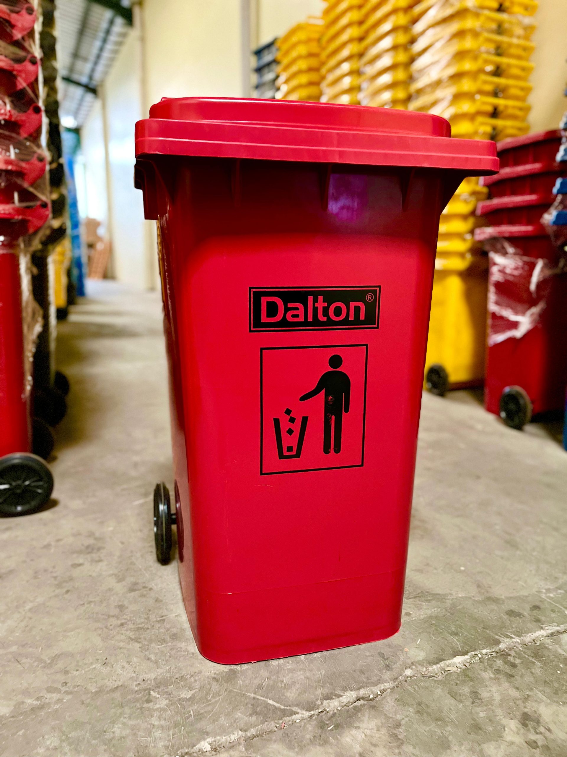 Jual Tempat Sampah 100 Liter Dengan Roda Dalton - Gambar 4