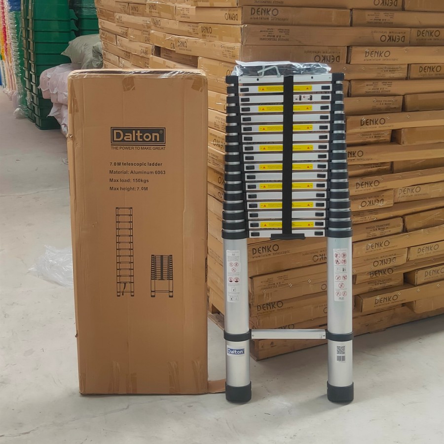 Tangga single teleskopik dalton 7 meter tipe ML-1010L