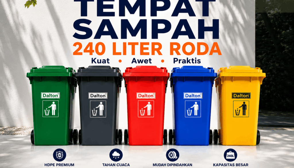 tempat sampah 240 liter