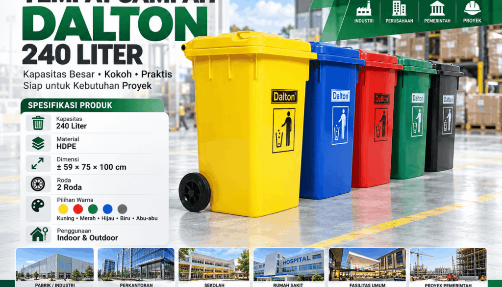 Dalton 240 Liter Industrial Bin Solutions (1)